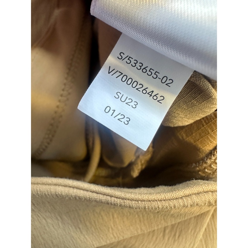 Athleta Trekkie North High Rise Joggers Tan Size 16 Ripstop Hiking Pants UPF - Picture 8 of 13